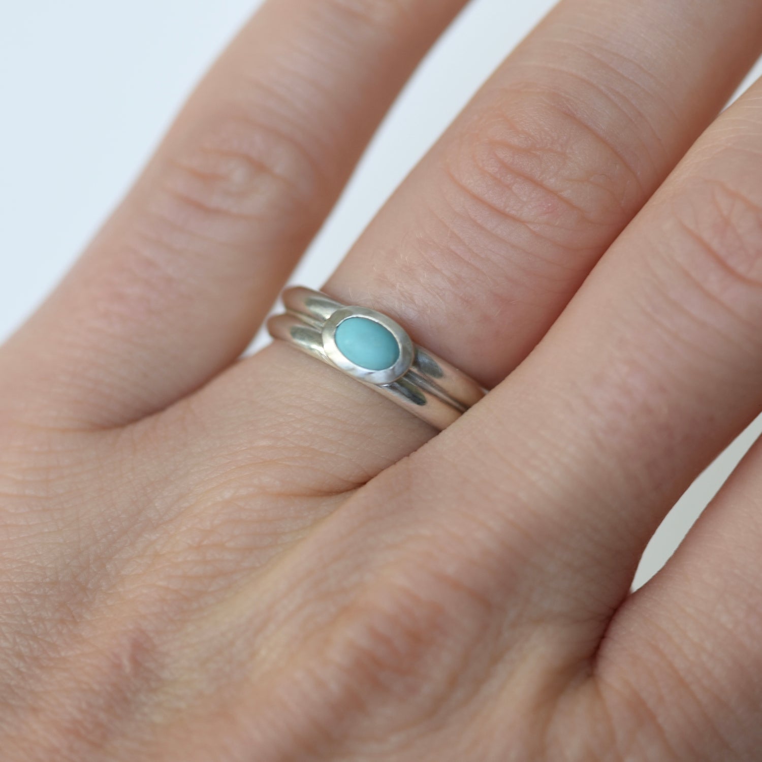 SONORA OVAL RING - SIZE 7