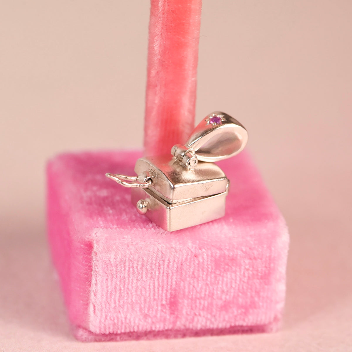 Vintage Miniature Box Charm