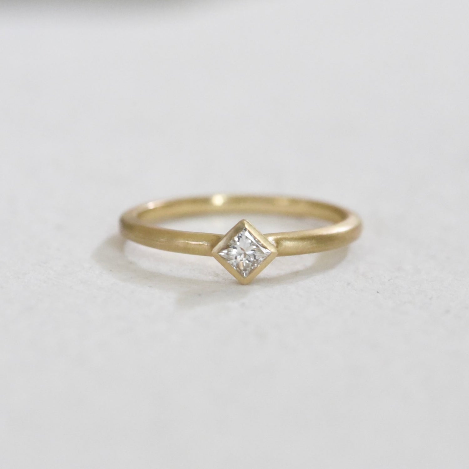 MADE TO ORDER - FOREVER SQUARE DIAMOND RING