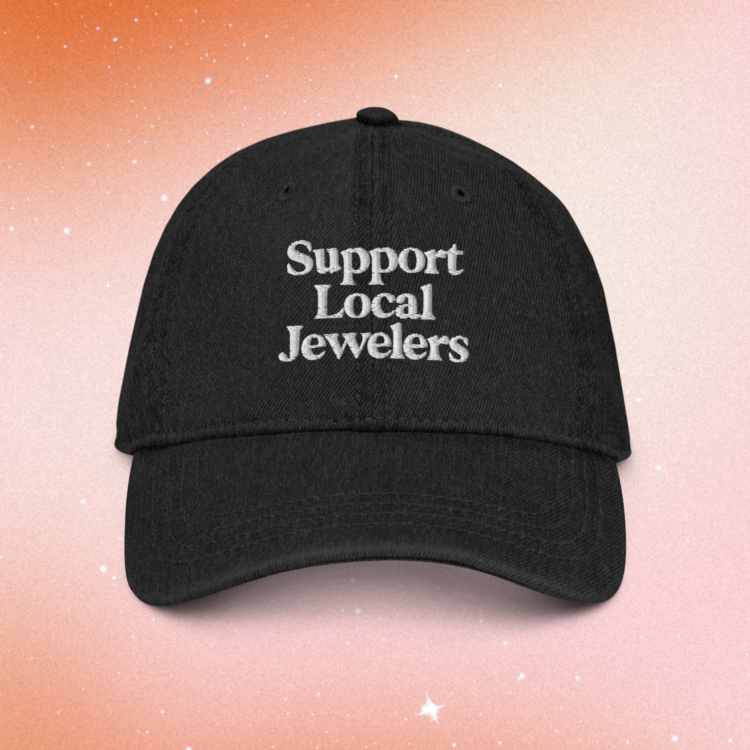 Support Local Jewelers Denim Hat