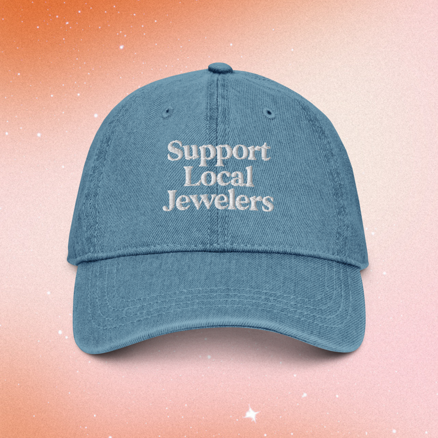 Support Local Jewelers Denim Hat
