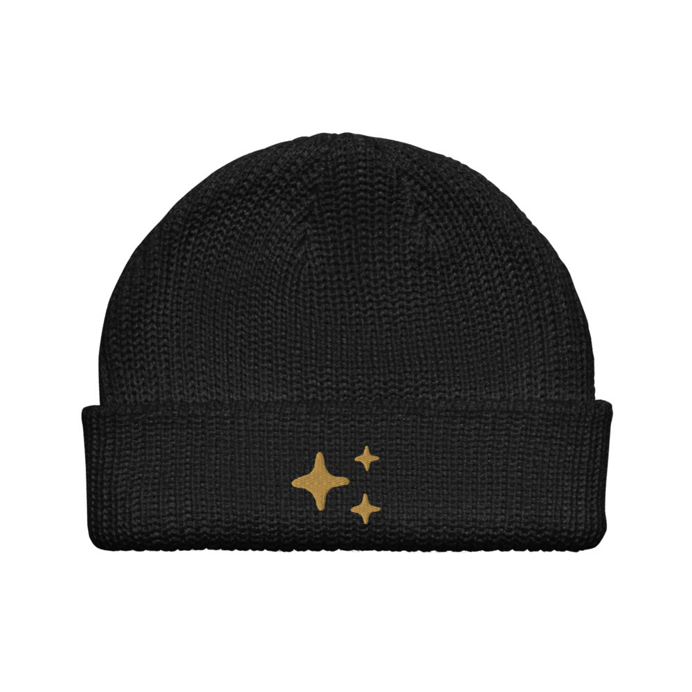 SPARKLE FISHERMAN BEANIE