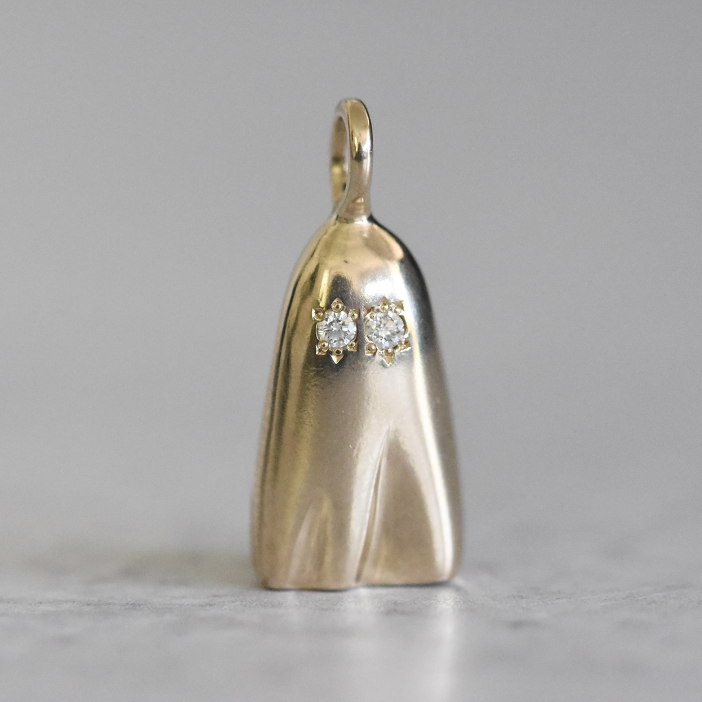 Ghost 14K Gold Charm