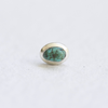 TURQUOISE NUGGET SINGLE STUD #2 BY CORKIE BOLTON JEWELRY
