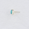TURQUOISE SINGLE STUD BY CORKIE BOLTON JEWELRY